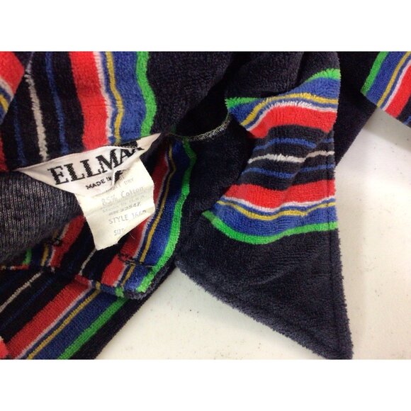 Ellmar Vintage Velvet Retro Stripe Sweater Mens XL - Picture 10 of 10